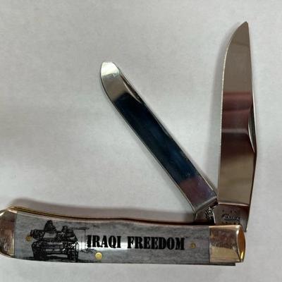 Case XX IRAQI FREEDOM Trapper Knife