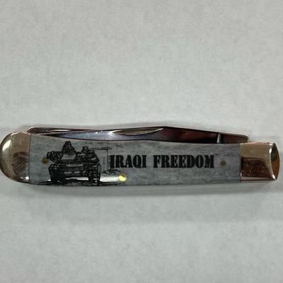 Case XX IRAQI FREEDOM Trapper Knife