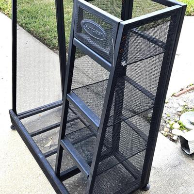 Black Suncast Golf Bag Organizer