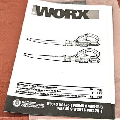 Worx Cordless Li-ion Blower/Sweeper
