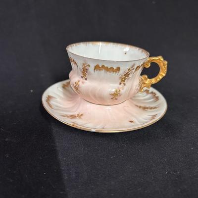 Elite Limoges demitasse and saucer