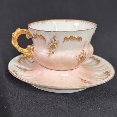 Elite Limoges demitasse and saucer