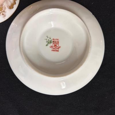 Elite Limoges demitasse and saucer