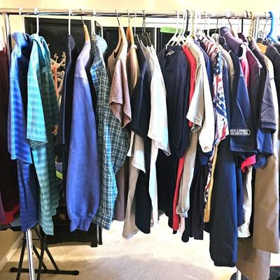 Men's New/Used Clothing Lot