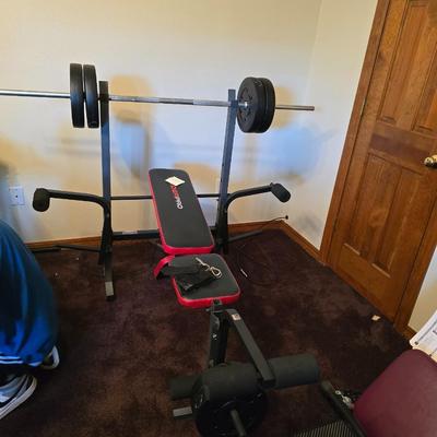 Work out bench