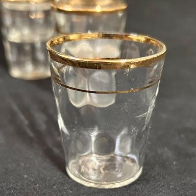 Set of 9 shot glasses