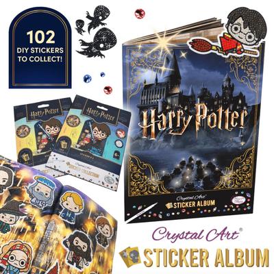 Harry Potter Crystal Art Sticker Album - Starter Pack