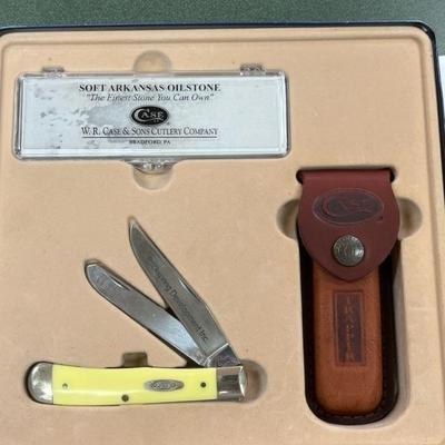 Case XX Yellow Trapper and Sheath