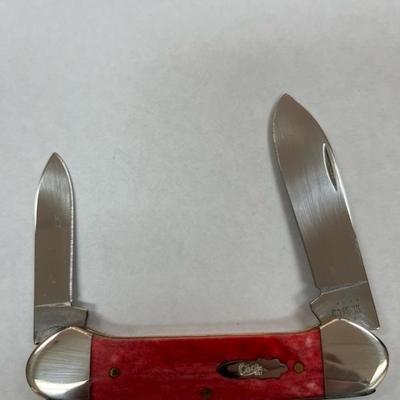 Case XX Old Red Bone Smooth Canoe