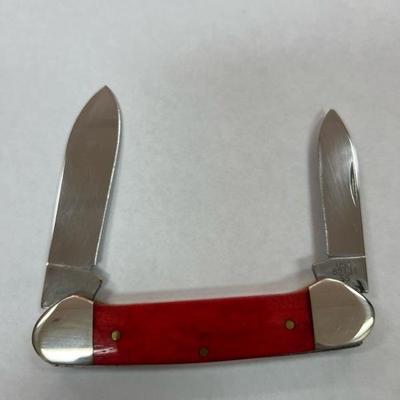 Case XX Old Red Bone Smooth Canoe
