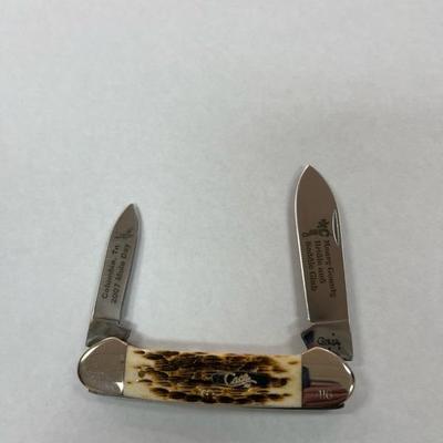 Case XX 2007 mule day Canoe Knife