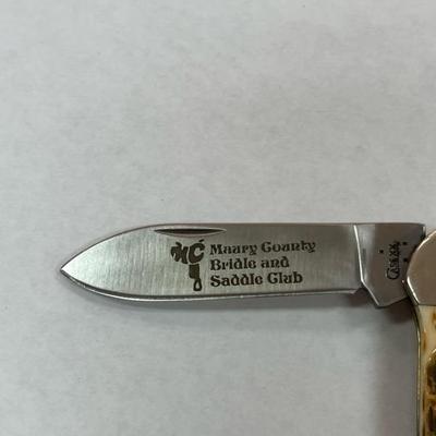Case XX 2007 mule day Canoe Knife