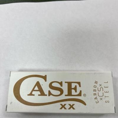 Case XX Amber Bone Peach Seed Jig Trapper