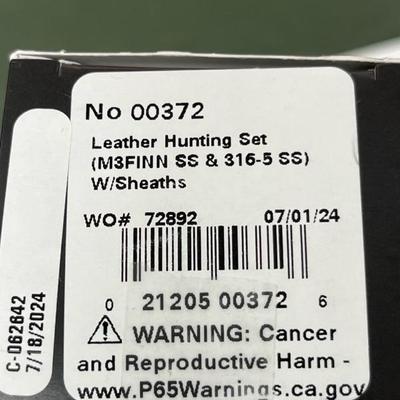 Case XX Twin Finn Hunting Set