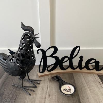 Rooster & believe decor