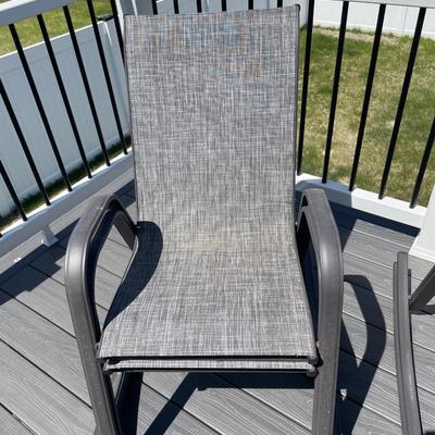 4 outdoor rocking chairs