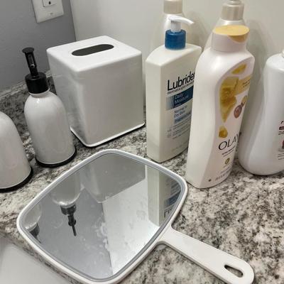 Bath accessories and lotions