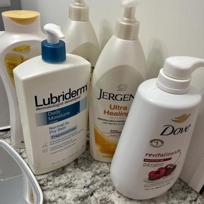 Bath accessories and lotions
