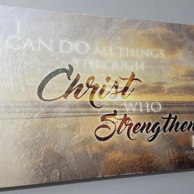 3 Faith decor items