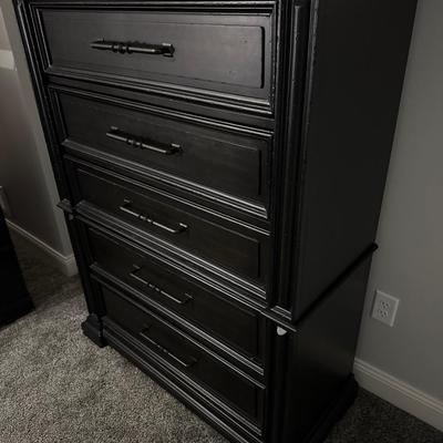 Home Meridian, tall 5 drawer dresser