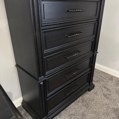 Home Meridian, tall 5 drawer dresser