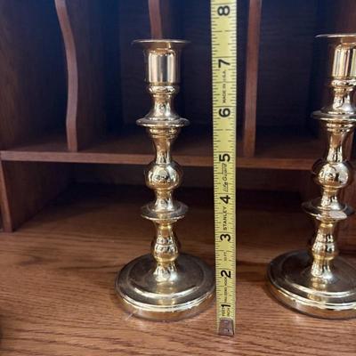 Oh the Brass! Candlesticks Lot