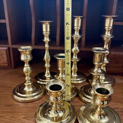 Oh the Brass! Candlesticks Lot