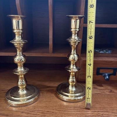 Oh the Brass! Candlesticks Lot