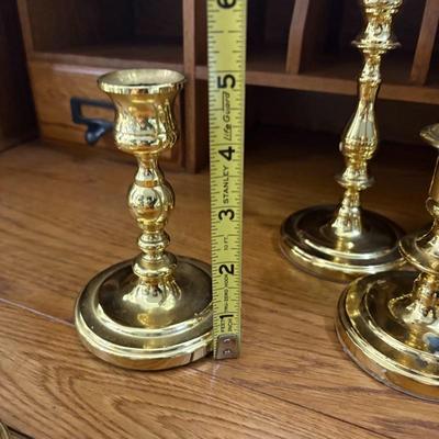 Oh the Brass! Candlesticks Lot