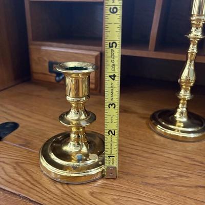 Oh the Brass! Candlesticks Lot