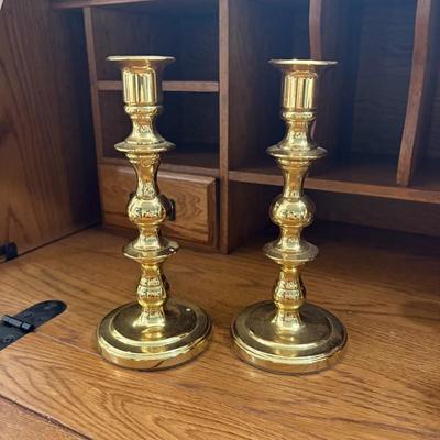 Oh the Brass! Candlesticks Lot