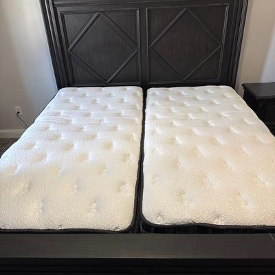 Members mark king size massaging adjustable power bed ONLY
