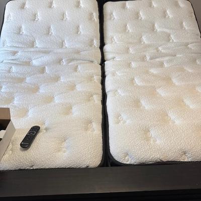 Members mark king size massaging adjustable power bed ONLY