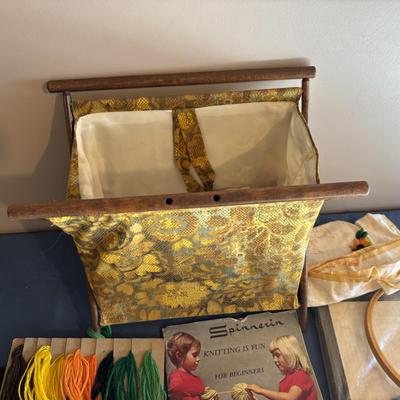 Vintage Sewing Basket and More