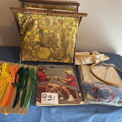 Vintage Sewing Basket and More