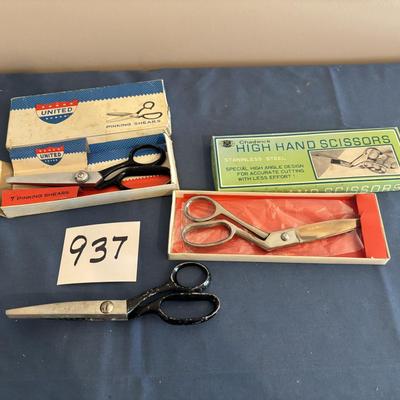 Pinking Shears and Scissors