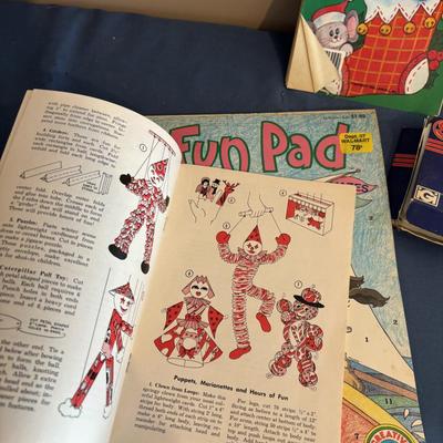 Vintage Craft Books and Games