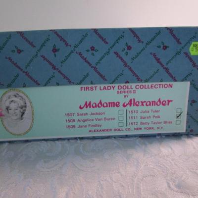 Madam Alexander First Lady doll - Sarah Polk