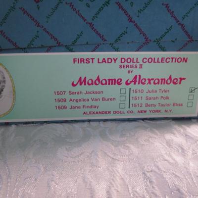 Madam Alexander First Lady doll - Julia Tyler