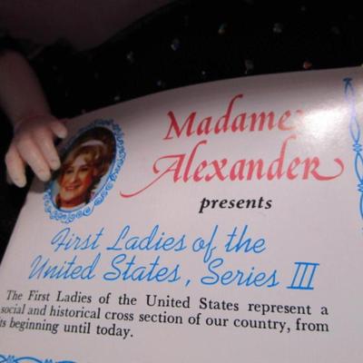 Madam Alexander First Lady doll - Jane Pierce
