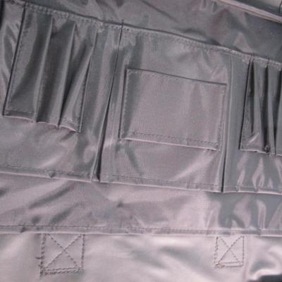 New Canvas briefcase, 2 vintage change purses