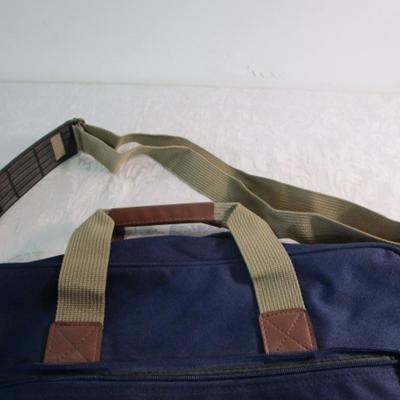 New Canvas briefcase, 2 vintage change purses