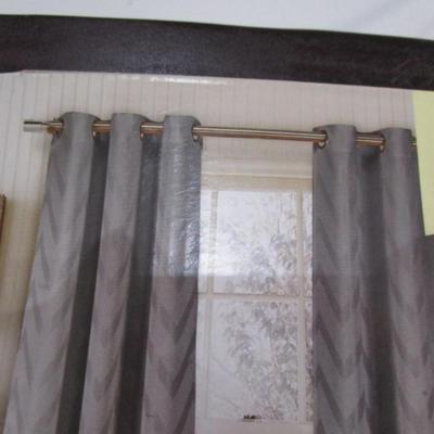 New 2 pk. Duck River Textile gromet curtains