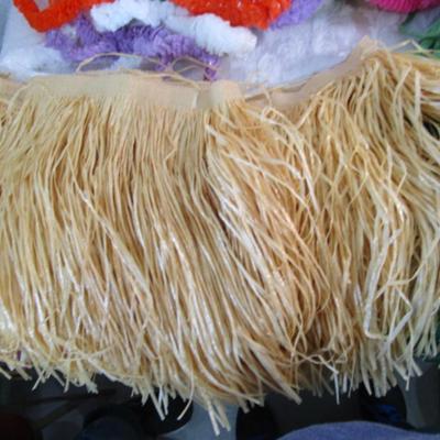 5 grass skirts (made of plastic), 22 plastic leis