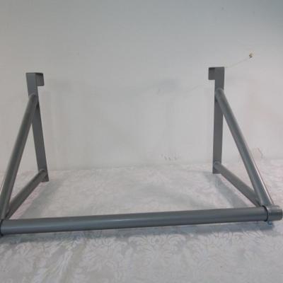 Over-the-door clothes rod