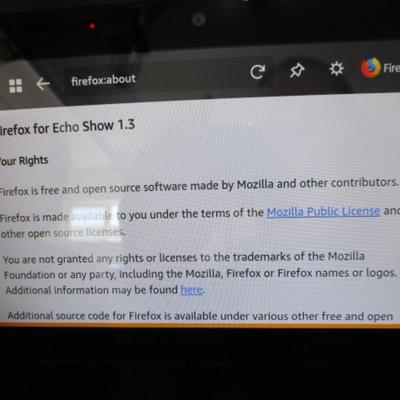 Amazon Echo Show 1.3