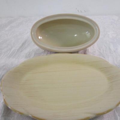 Pfaltz Graff decorative covered butter dish