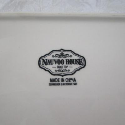 Nauvoo House decorative covered butter dish