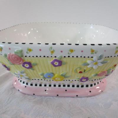 Mary Engelbreit decorative square bowl