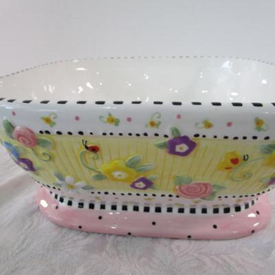 Mary Engelbreit decorative square bowl